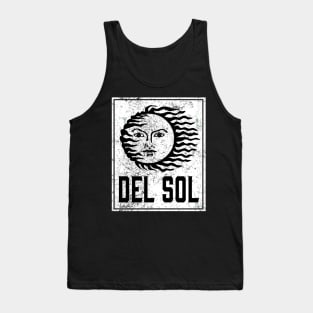 Del Sol - The Sun Tarot Design Tank Top